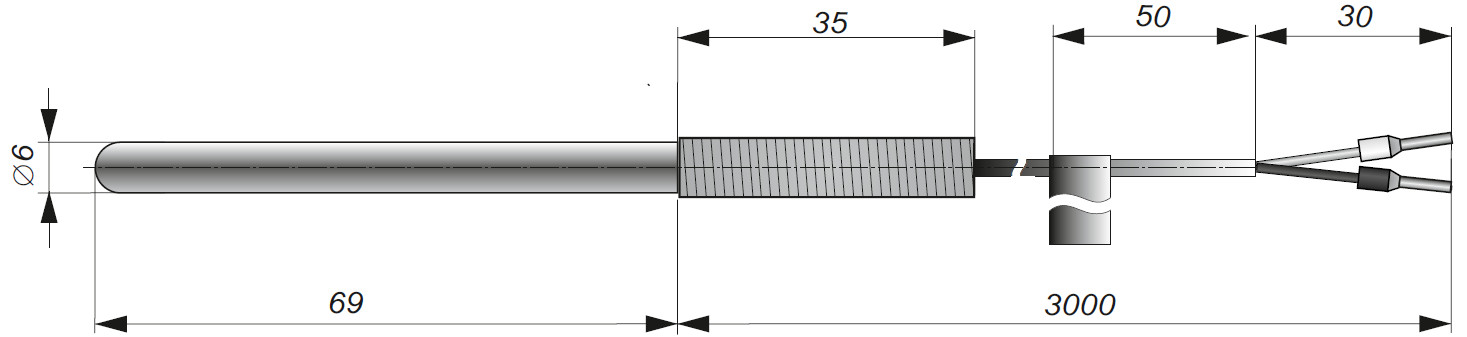 ДТХА-02(Lкаб=3м)