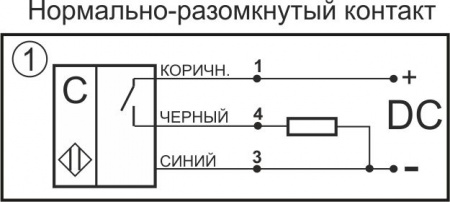 Датчик бесконтактный ёмкостный E02-NO-PNP-K(Текаформ)